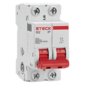 Interruptor termomagnético Steck 2x25 A 6KA